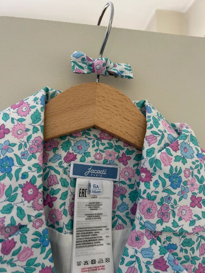 Veste Liberty jacadi et barrette - photo numéro 2