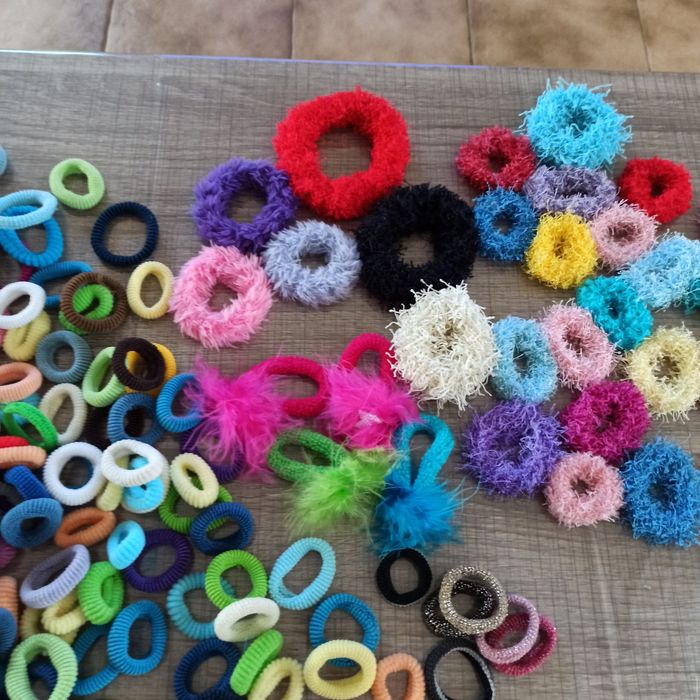 Lot chouchous accessoires de coiffure - photo numéro 4