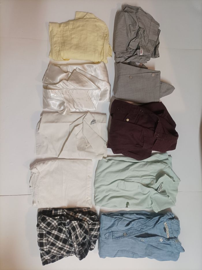 Lot de 10 chemises et polo - photo numéro 9
