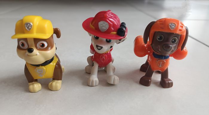 Lot de 3 Paw Patrol