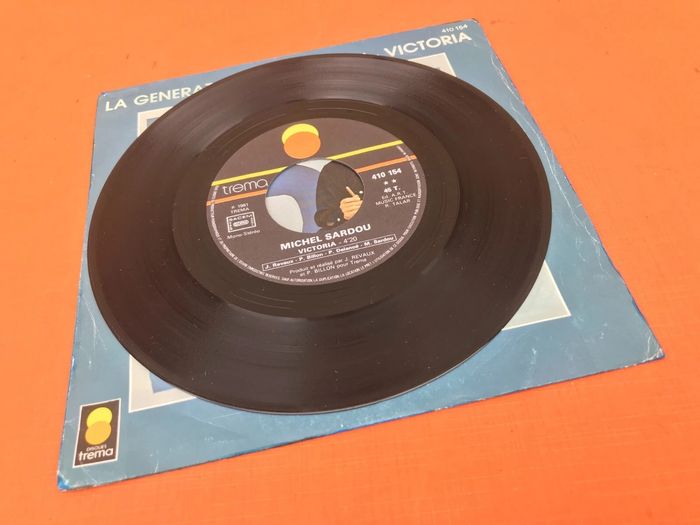 Vinyle 45 tours Michel Sardou La génération loving you (1981) trema 410154 - photo numéro 4