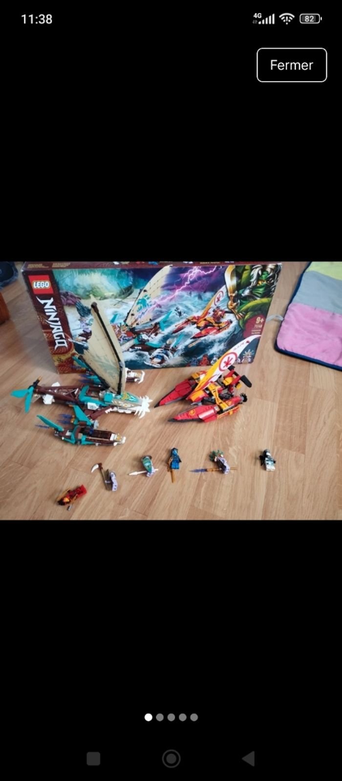 Lego Ninjago avec boite