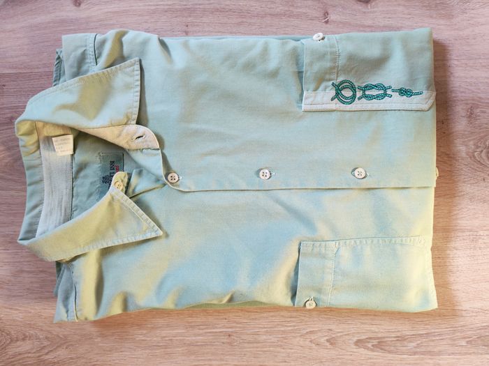Chemise vert clair en coton Cerruti 1881 Brothers - photo numéro 2