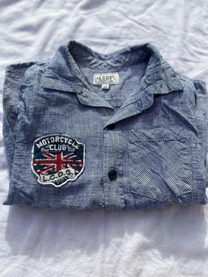 Chemise manche longue à carreaux - photo numéro 4