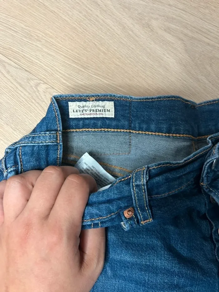 Short Levi’s 501 – W29 – denim bleu – coupe iconique - photo numéro 6