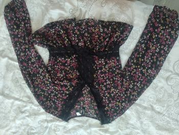 Blouse fleuri style bohème