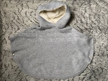 Poncho gris Okaïdi - 6 ans
