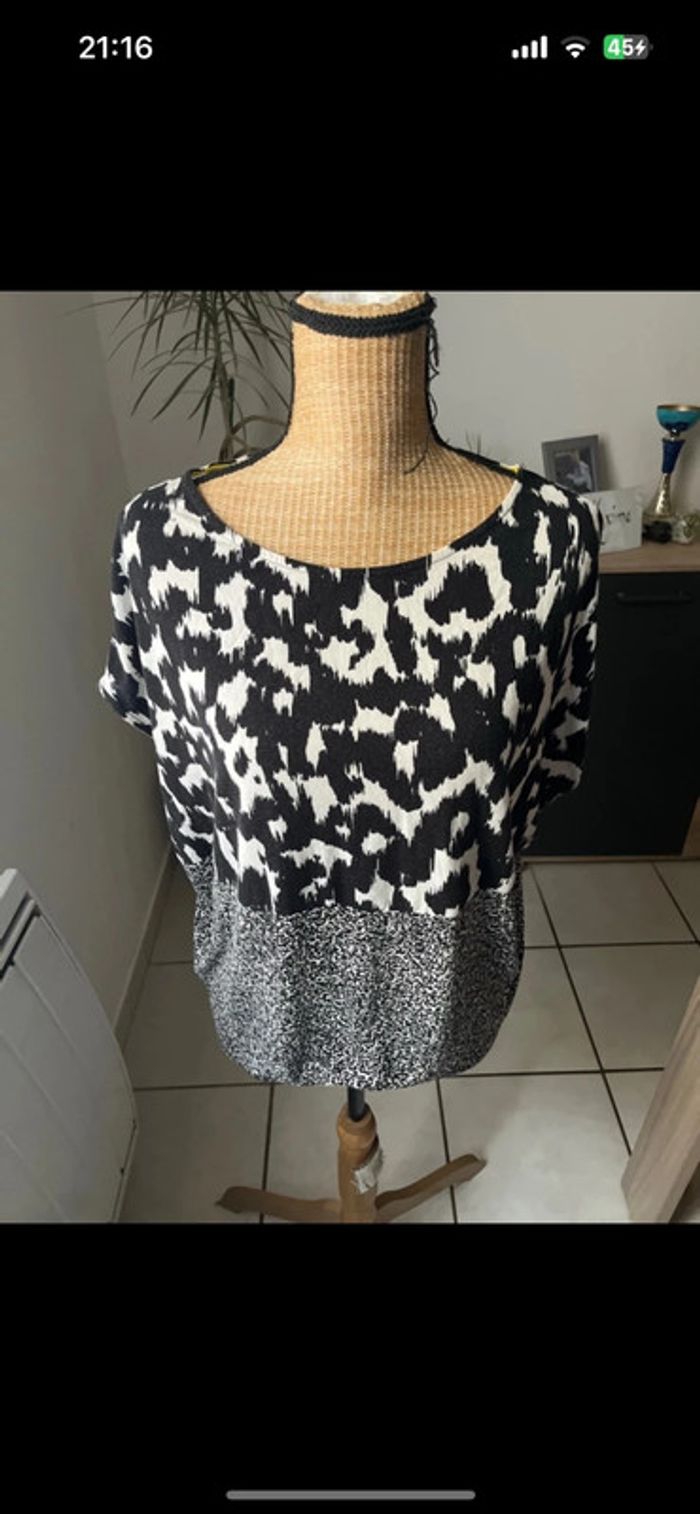 Blouse manches courtes Zara