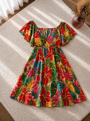 Robe carnaval des Tropiques Femme taille 52 marque Les Militantes 👜