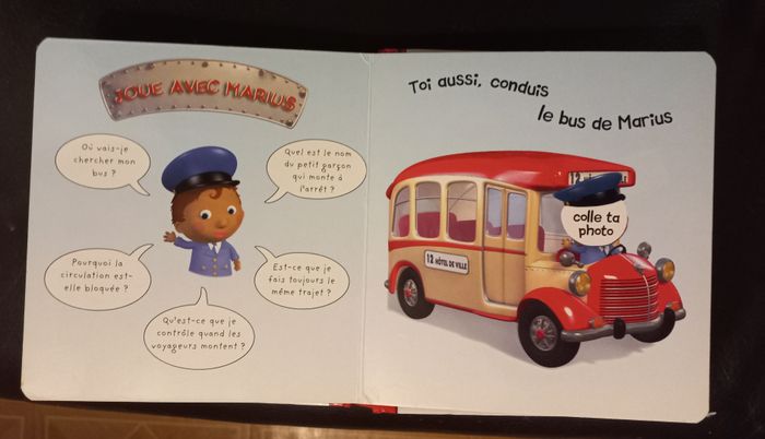 Le bus de Marius (Edition Fleurus) - photo numéro 3