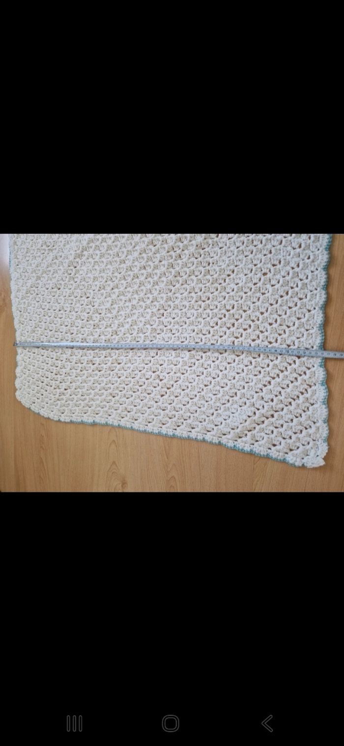 Ensemble couverture doudou et ourson en laine - photo numéro 9