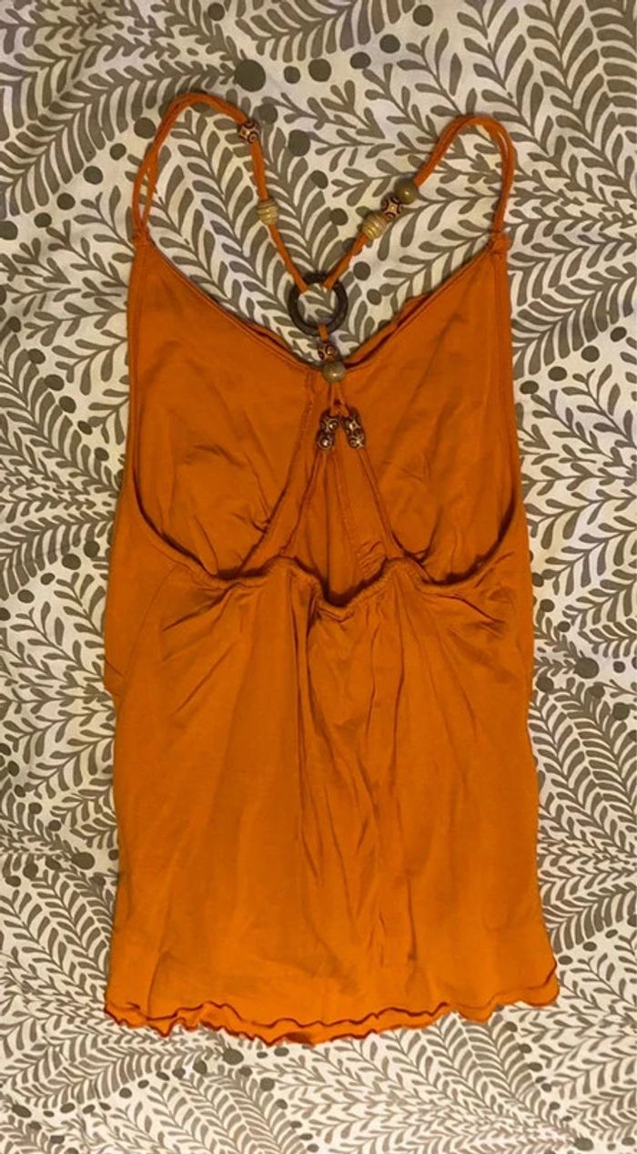 débardeur orange - photo numéro 2