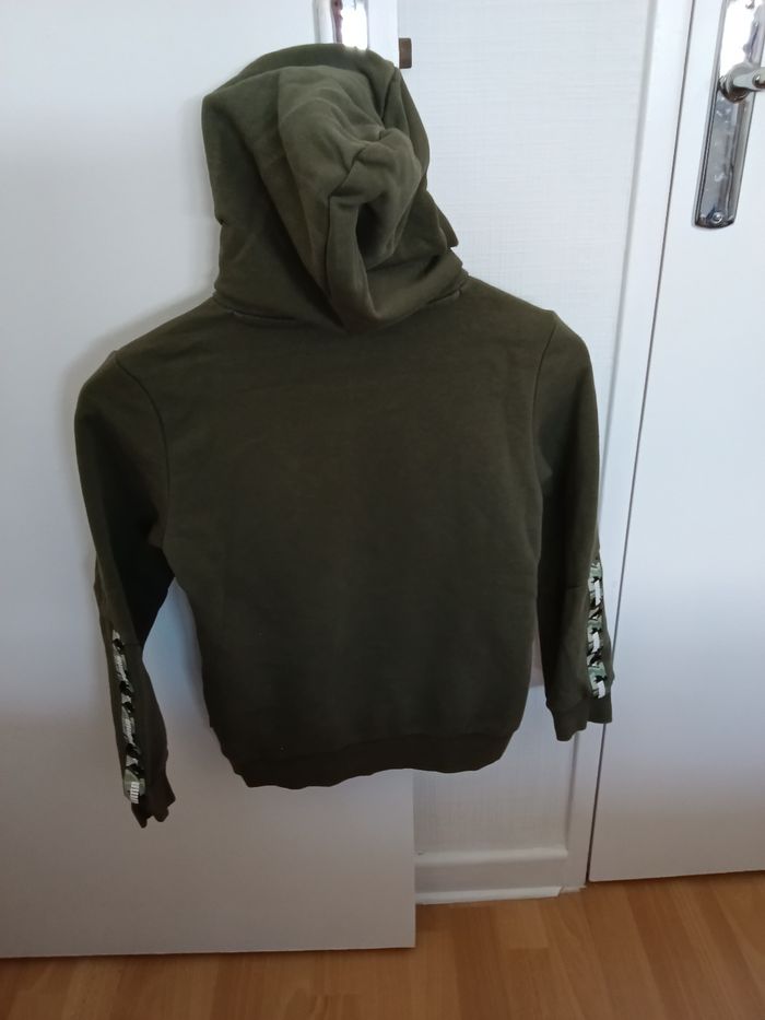 Sweat puma kaki et multicolore - photo numéro 2