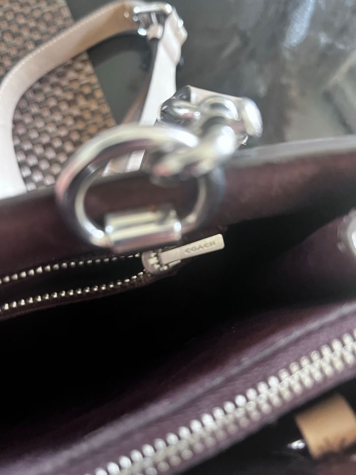 Sac coach cuir véritable en très bon état 👜 - photo numéro 7