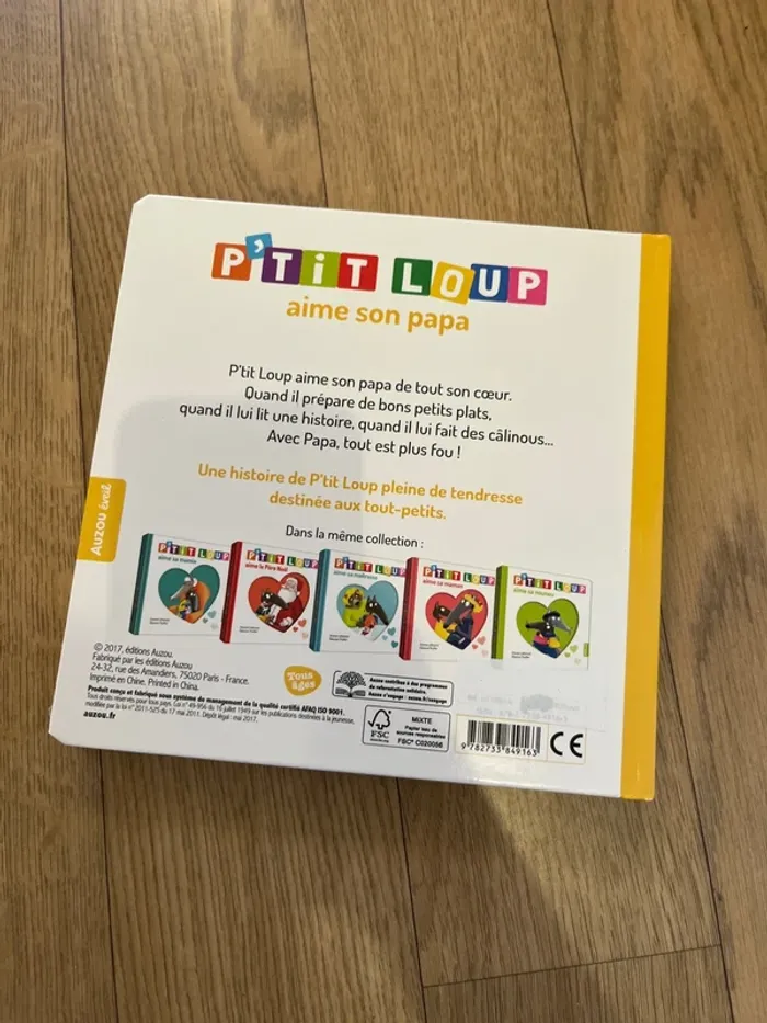 P’tit loup aime son papa - photo numéro 2