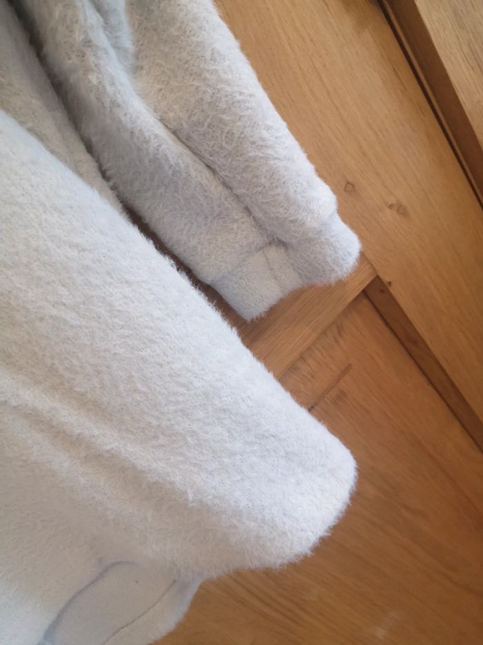 Pull d'hiver col en V Street One en blanc cassé Xs - photo numéro 5