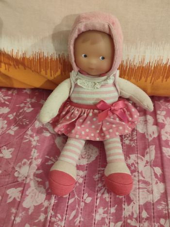Doudou poupée corolle vintage