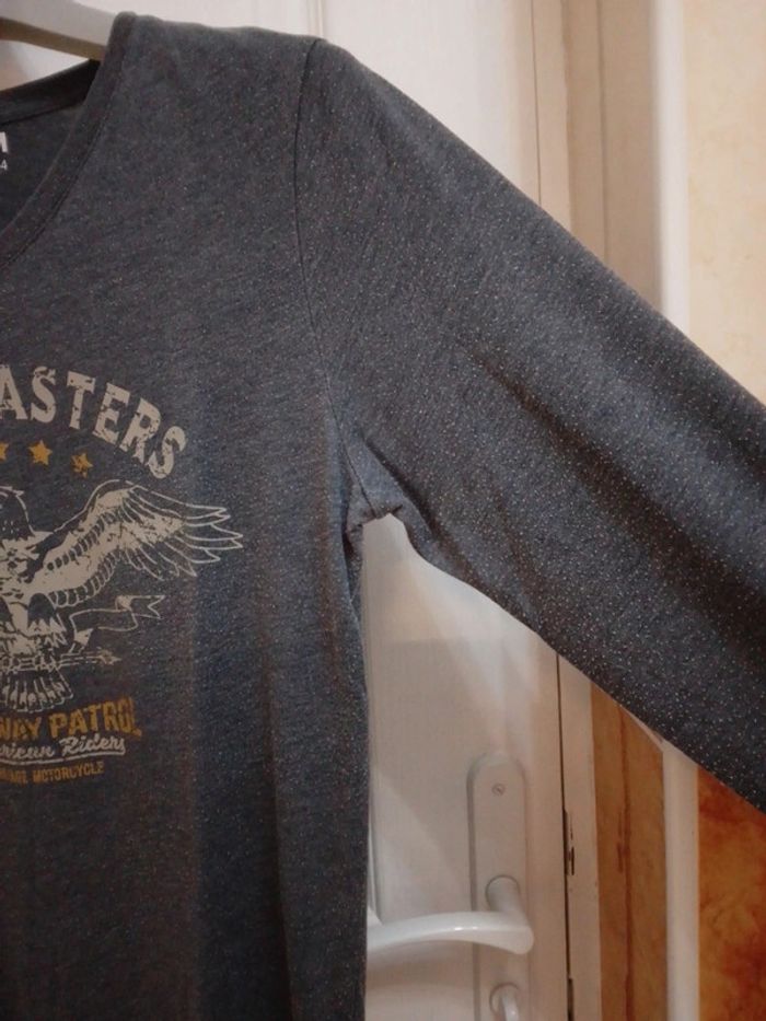 T-shirt manches longues "Road Masters" T.14 ans - LH - photo numéro 10