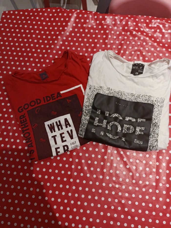 Lot t-shirt homme xl