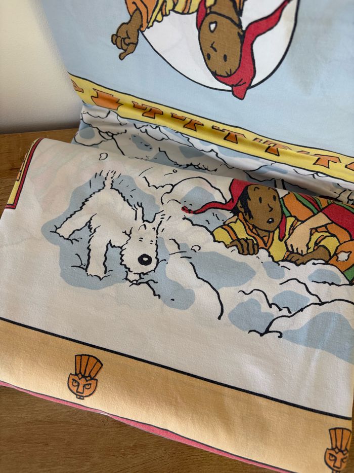 Housse de couette Tintin vintage 1996 - photo numéro 3