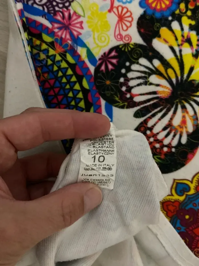 Robe à motifs, sans manche Taille 6 ans - photo numéro 2