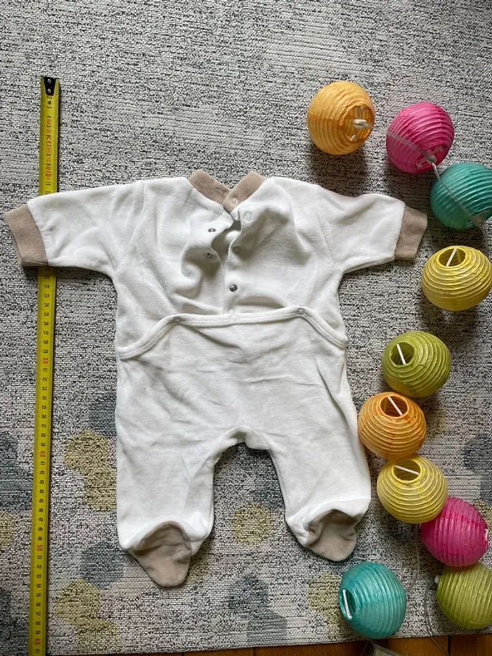 Pyjama velours « à la montagne » - photo numéro 2