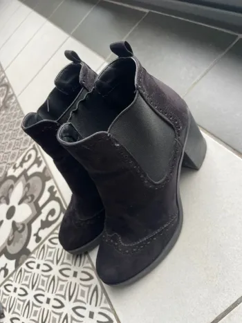 Bottes daim femme 38
