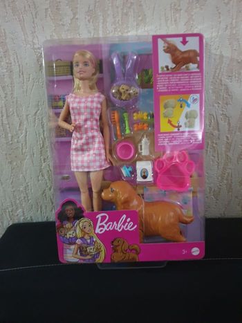 BARBIE NAISSANCE DES CHIOTS MATTEL