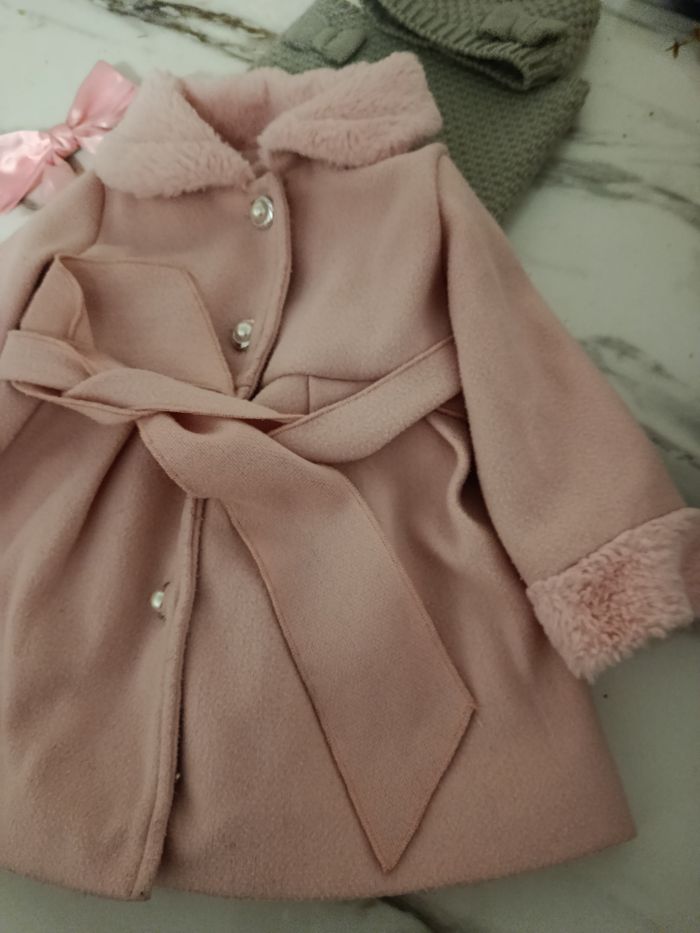 Ensemble manteau bottine écharpe bonnet - photo numéro 3