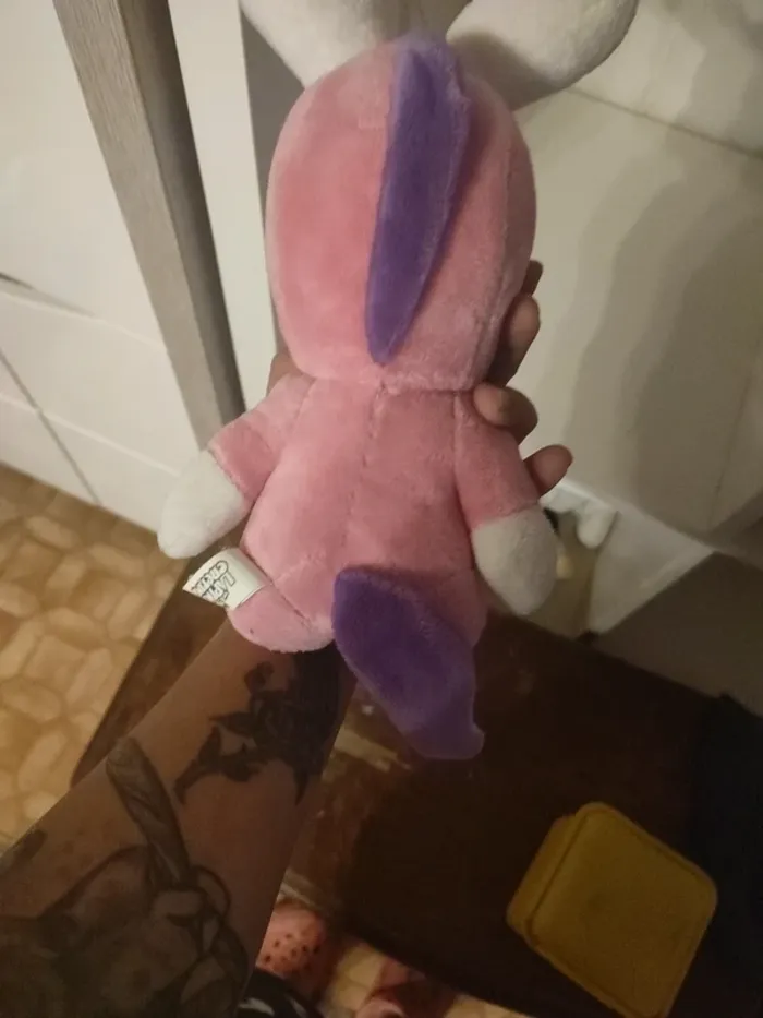 Peluche lapin cretin - photo numéro 2