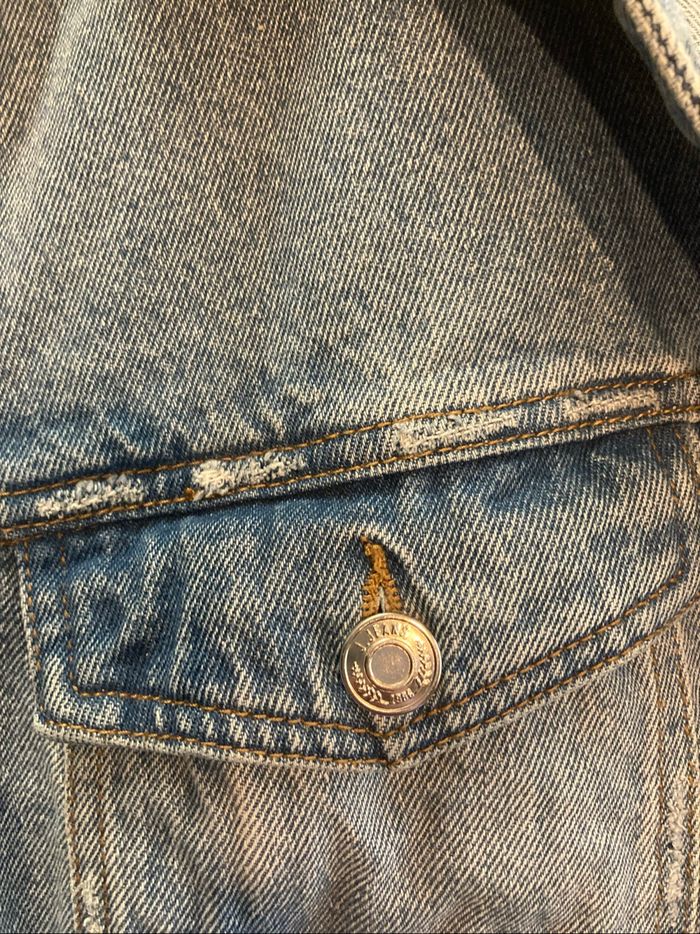 Veste en jean taille S - photo numéro 2