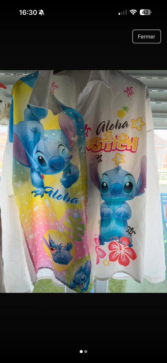 Chemise stitch - photo numéro 1