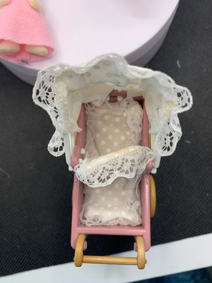 Landeau bébé Sylvanian - photo numéro 4
