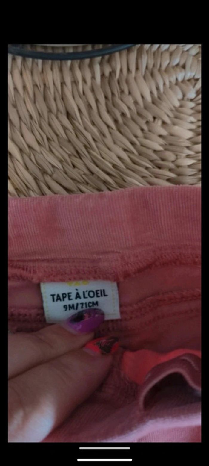 Skinny tao rose saumon ,Élodie - photo numéro 2