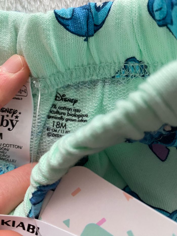 Short stitch 18 mois Disney - photo numéro 2