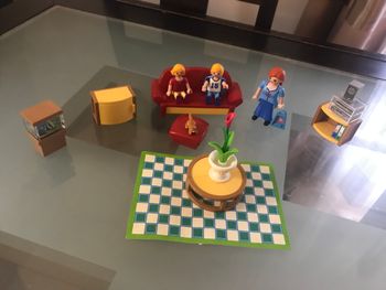 Lot Playmobil le salon de la maison de ville