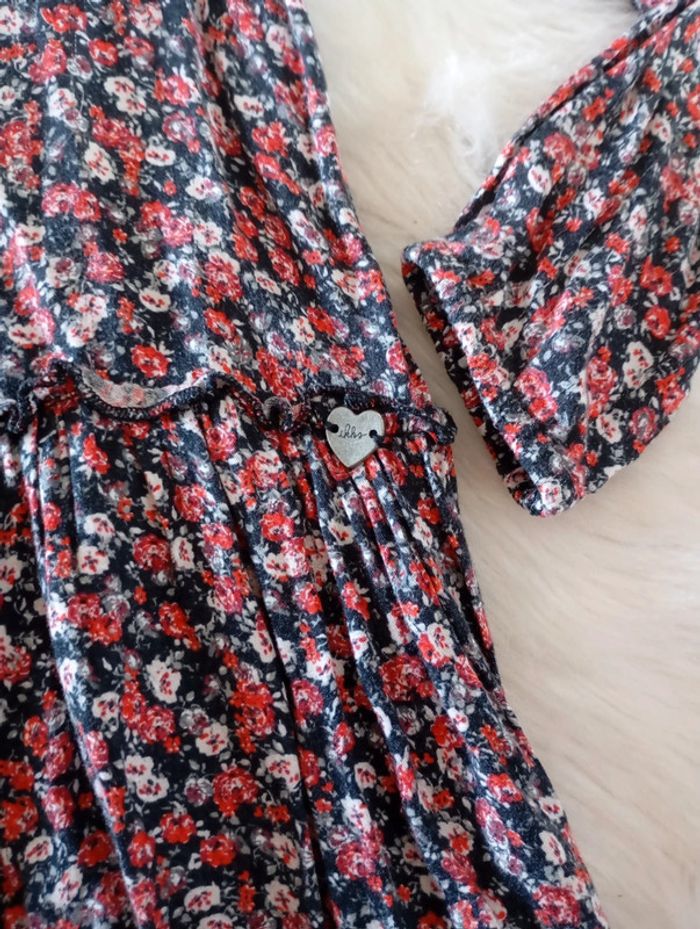 Ikks 💖 robe chic liberty 6 ans idéale rentrée scolaire - photo numéro 3