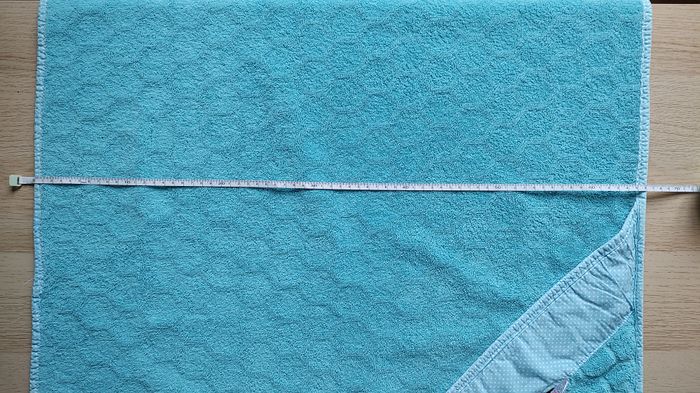 Serviette de bain bébé Coton Blanc - photo numéro 2