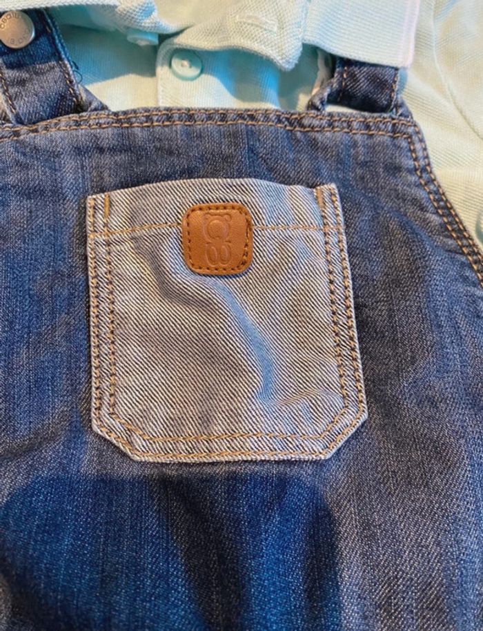 Ensemble salopette polo Obaïbi 18 mois - photo numéro 6