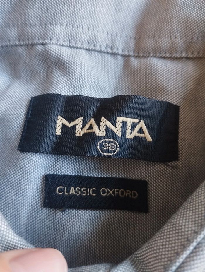 Chemise homme manches longues manta - photo numéro 2