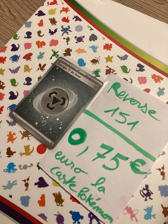carte Pokémon énergie de base brillante métal acier SVE fr 008 EV3.5 collection 151 FR neuf