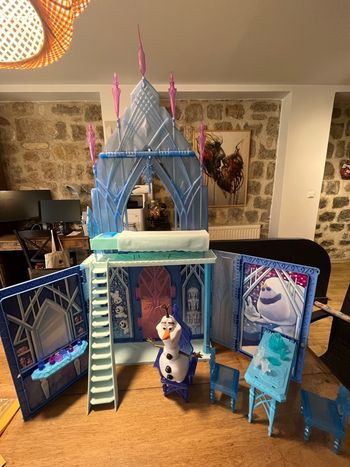 Maison de poupée la reine des neiges