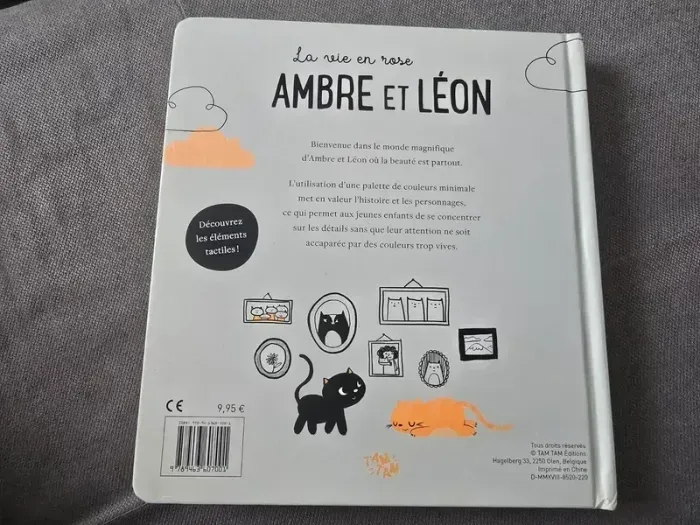 Livre : La vie en rose Ambre et léon - photo numéro 3