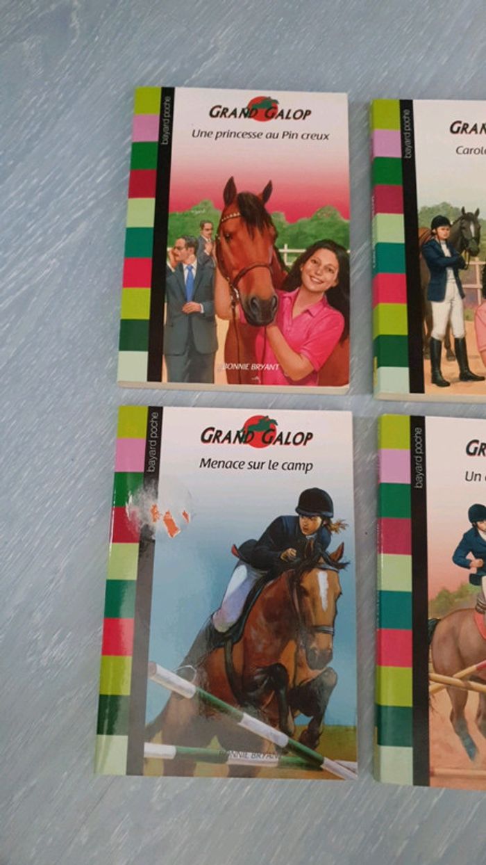 Lot de 4 livres Grand galop - photo numéro 2