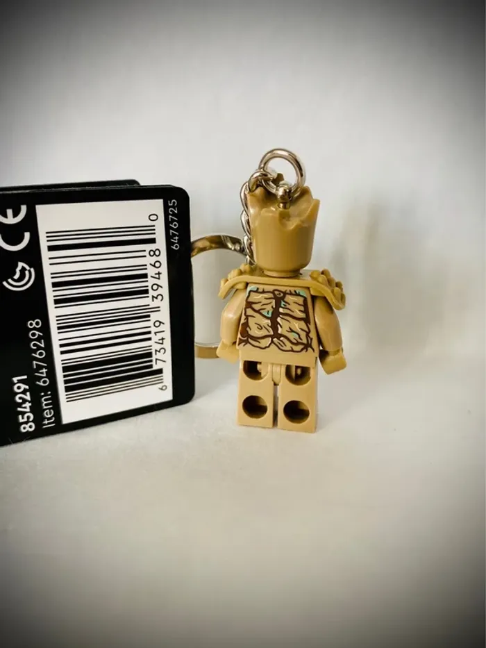 Porte-clés LEGO Marvel - Groot (Réf. 854291) - Neuf - photo numéro 4