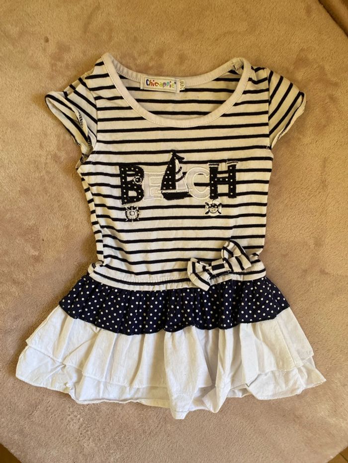 Robe de plage chicappie 24 mois