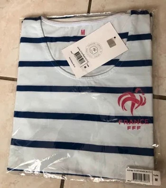 Tee-shirt blanc femme FFF Weeplay Taille M neuf dans emballage