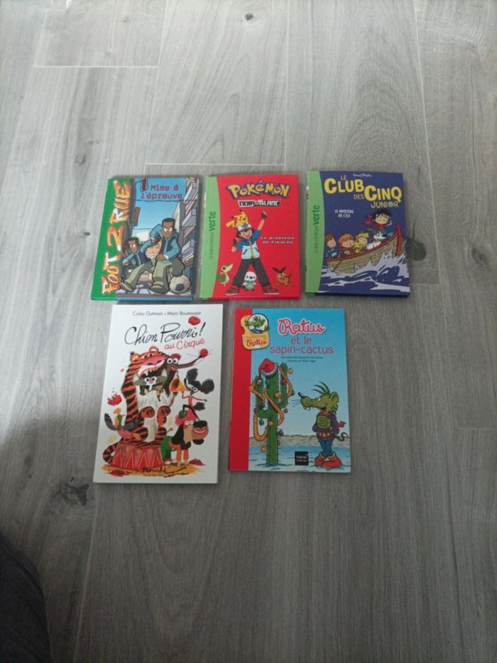 Lot de livres enfant à partir de 6 ans