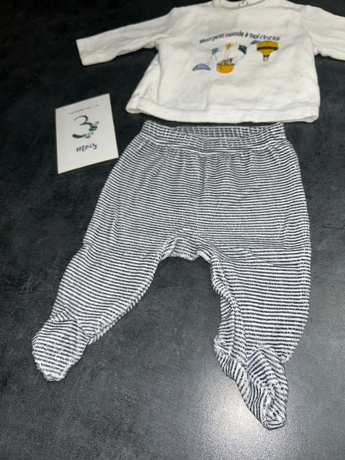 Pyjama bébé « montgolfières » - photo numéro 2
