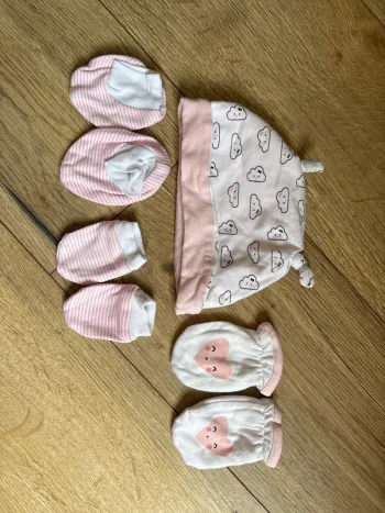 Bonnet gant bébé